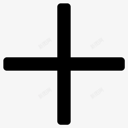 正加图标svg_新图网 https://ixintu.com 加 正