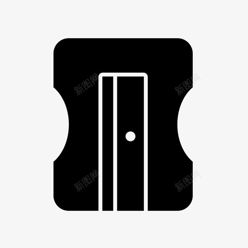 卷笔刀办公室6级教育图标svg_新图网 https://ixintu.com 6级教育 办公室 卷笔刀