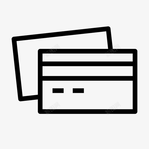 信用卡自动取款机借记卡图标svg_新图网 https://ixintu.com 信用卡 借记卡 电子商务 自动取款机