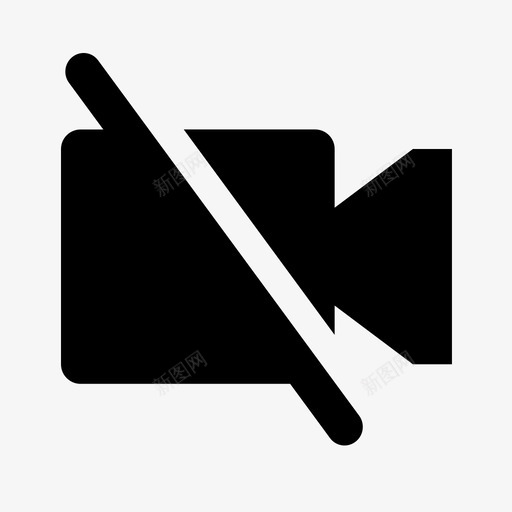 关闭视频svg_新图网 https://ixintu.com 关闭视频