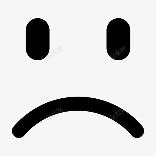 哭脸svg_新图网 https://ixintu.com 哭脸
