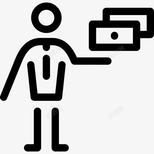 挣钱人命直系图标svg_新图网 https://ixintu.com 人命 挣钱 直系