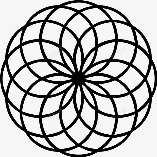几何学螺旋图图标svg_新图网 https://ixintu.com 几何学 螺旋图