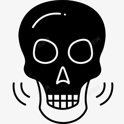 骨科耳鼻图标svg_新图网 https://ixintu.com 耳 骨科 骨骼 鼻