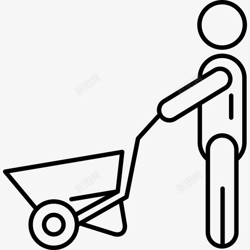 超薄行为举止图标svg_新图网 https://ixintu.com 行为举止 超薄