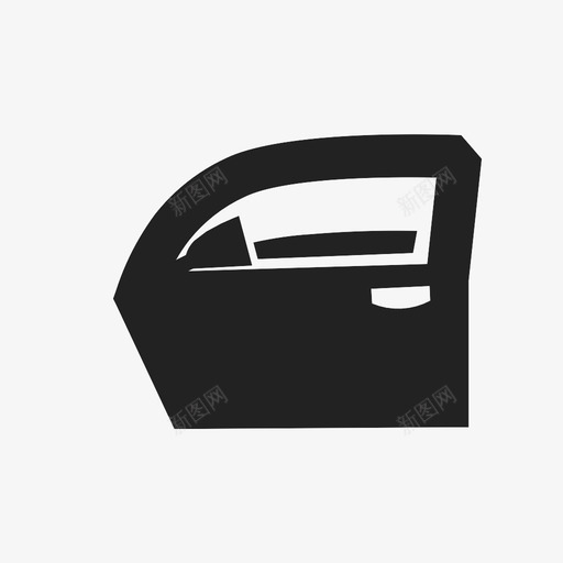 车门自动车窗图标svg_新图网 https://ixintu.com 自动 车窗 车门