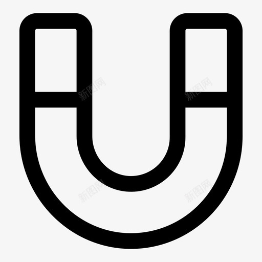磁铁力磁图标svg_新图网 https://ixintu.com 力 机器人 物理 磁 磁铁 科学