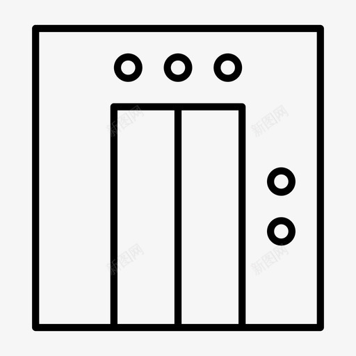 电梯大楼楼下图标svg_新图网 https://ixintu.com 大楼 楼下 楼层 电梯