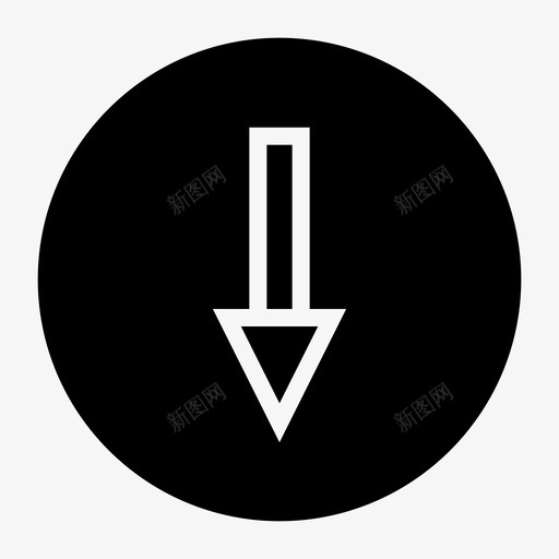 下降低差图标svg_新图网 https://ixintu.com 下降 低 差 方向箭头