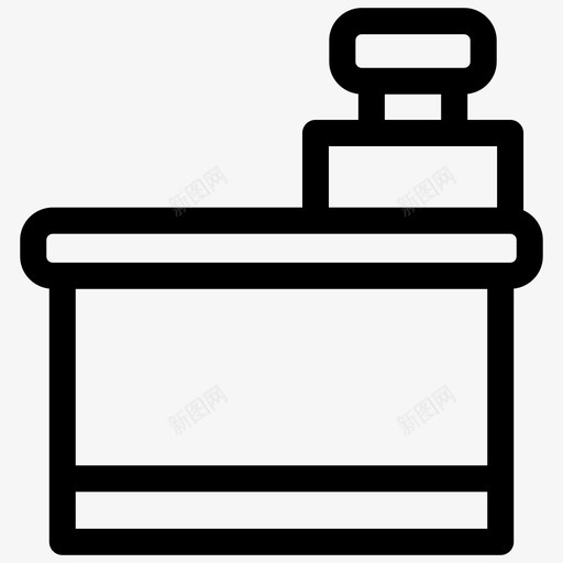 收银员收银机超市图标svg_新图网 https://ixintu.com 收银员 收银机 杂货店概要 自动售货机 超市