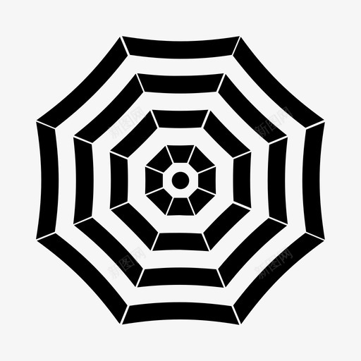 雨伞伞雨图标svg_新图网 https://ixintu.com 伞 边缘 遮阳伞 雨 雨伞
