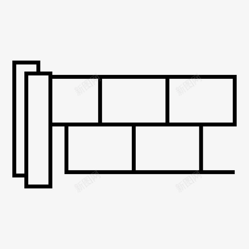 层压板建筑地板图标svg_新图网 https://ixintu.com 地板 家居 家居装修 层压板 建筑 装修