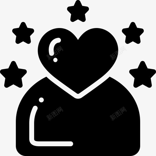 谦卑温顺图标svg_新图网 https://ixintu.com 温顺 谦卑