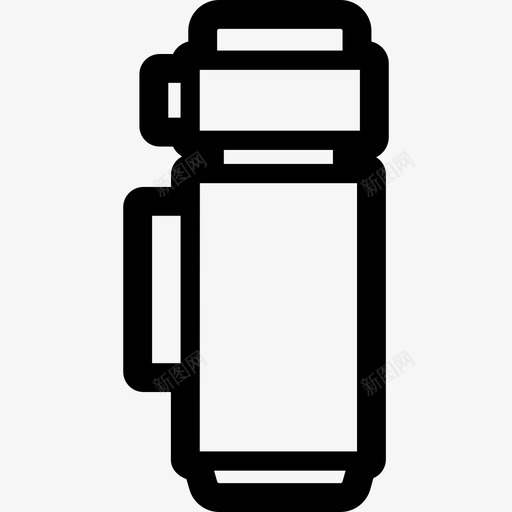 保温瓶杯子烧瓶图标svg_新图网 https://ixintu.com 保温瓶 杯子 水 烧瓶 粗体线条