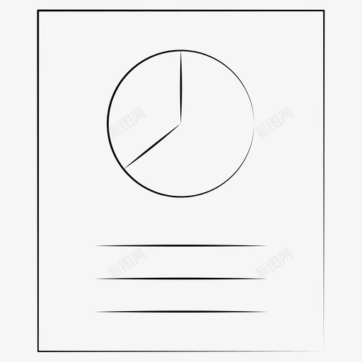 研究论文手绘企业管理图标svg_新图网 https://ixintu.com 手绘企业管理 研究论文