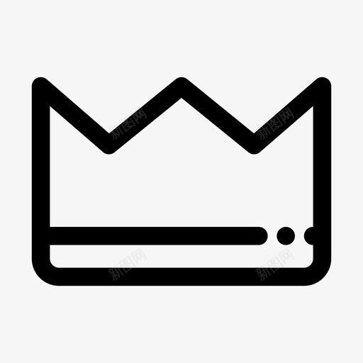 皇冠国王皇家图标svg_新图网 https://ixintu.com 商业分析 国王 皇冠 皇家 赢家