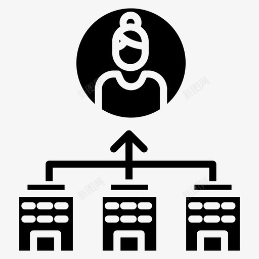 业务主管经理图标svg_新图网 https://ixintu.com 业务主管 经理