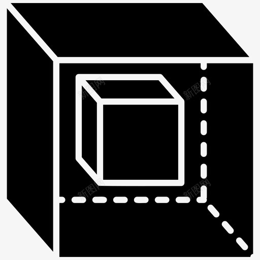 三维环境三维模型交互式三维图标svg_新图网 https://ixintu.com 三维模型 三维环境 交互式三维 虚拟环境 虚拟现实 虚拟现实字形图标