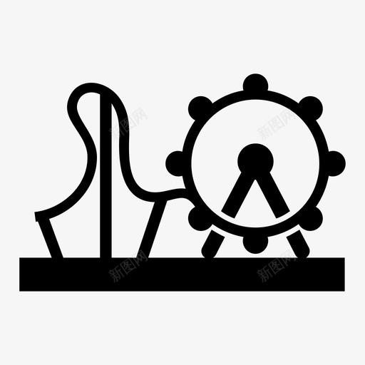 游乐园嘉年华游乐场图标svg_新图网 https://ixintu.com 嘉年华 游乐园 游乐场