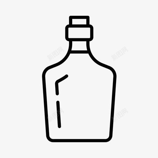瓶子酒酒吧图标svg_新图网 https://ixintu.com 瓶子 酒 酒吧 饮料