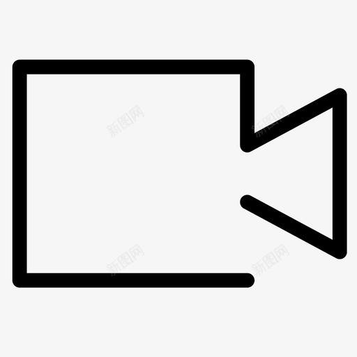 视频电影播放视频图标svg_新图网 https://ixintu.com 播放视频 电影 视频 视频播放