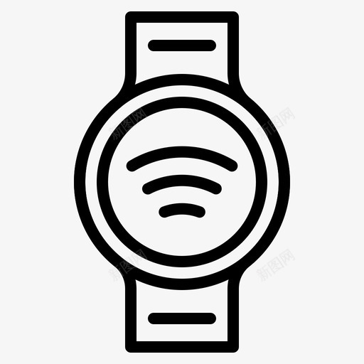 智能手表互联网物联网图标svg_新图网 https://ixintu.com wifi 互联网 智能手表 物联网 物联网概述