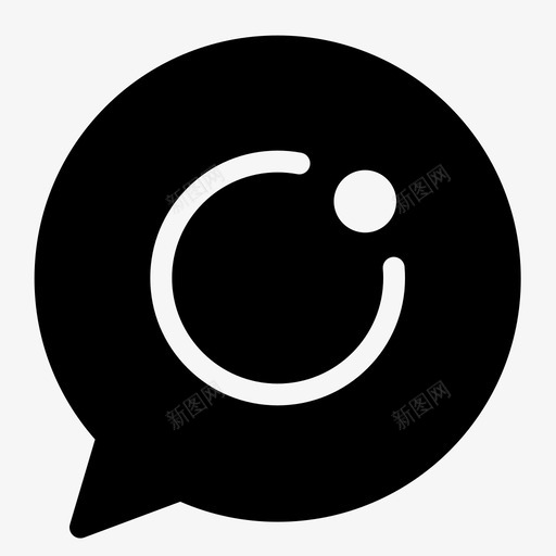 底部_圈子svg_新图网 https://ixintu.com 底部_圈子