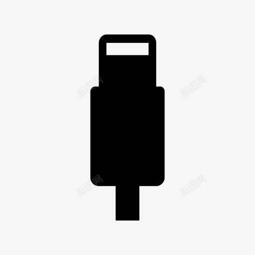 电缆连接器线缆图标svg_新图网 https://ixintu.com usb 电缆 线缆 网络 连接器