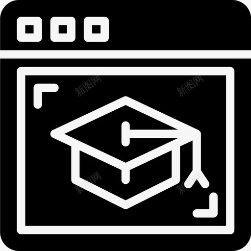 在线课程班级大学图标svg_新图网 https://ixintu.com 在线课程 大学 学前教育vol1solid 学校 教育 班级