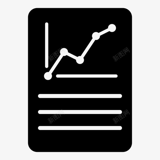 数据分析图表统计图标svg_新图网 https://ixintu.com 图表 数据分析 统计