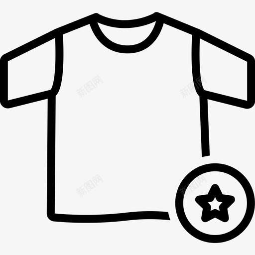 最喜欢的布衣服图标svg_新图网 https://ixintu.com 最喜欢的布 衣服