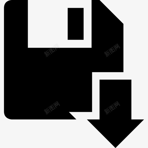 备份数据软盘图标svg_新图网 https://ixintu.com 保存 备份下载 小黑 数据 软盘