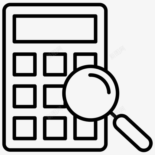 搜索引擎优化计算数字营销网络和搜索引擎优化线图标svg_新图网 https://ixintu.com 搜索引擎优化计算 数字营销 网络和搜索引擎优化线图标