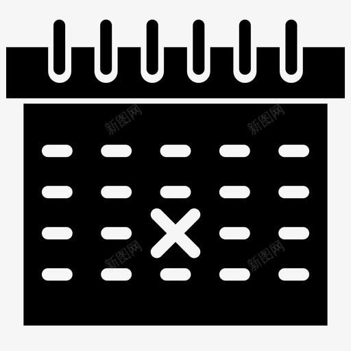 可用性日历时钟图标svg_新图网 https://ixintu.com 可用性 日历 时钟 酒店服务