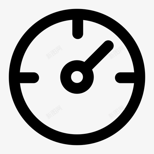 仪表板车速表图标svg_新图网 https://ixintu.com 仪表板 车速表