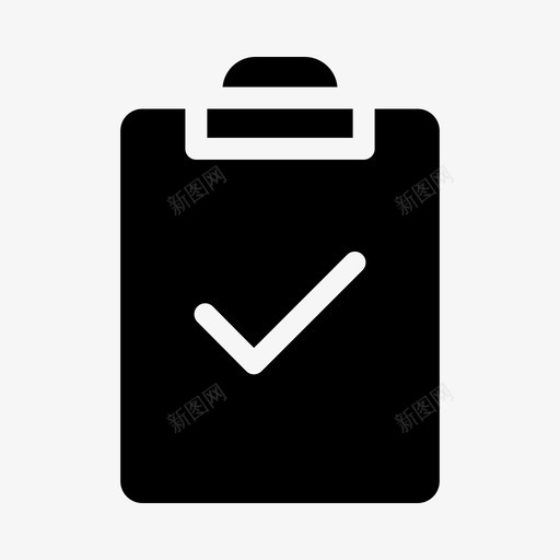 检查表勾选图标svg_新图网 https://ixintu.com 勾选 检查表