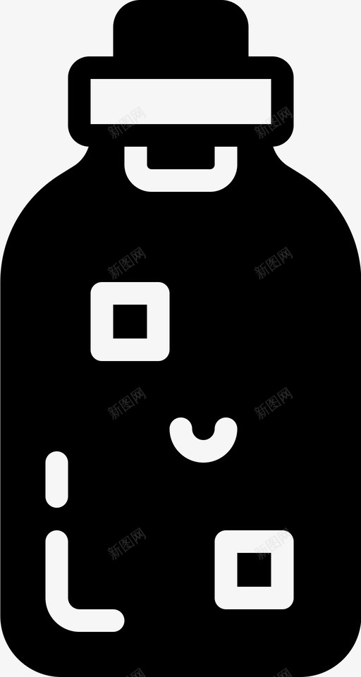 健康药水控制台游戏图标svg_新图网 https://ixintu.com 健康药水 控制台 游戏 玩家 美女游戏第1卷实心