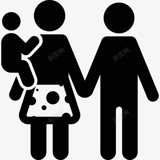 家人人熟悉的人图标svg_新图网 https://ixintu.com 人 家人 熟悉的人