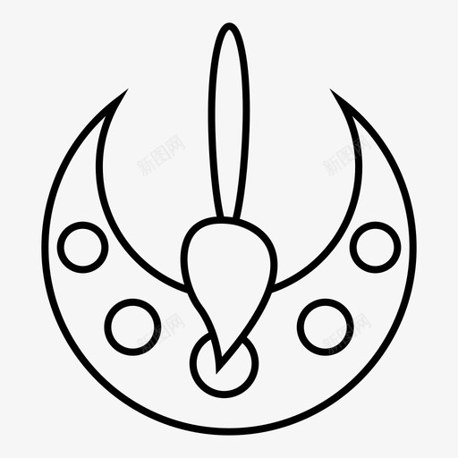 画笔颜色颜料图标svg_新图网 https://ixintu.com 学校 水彩画 画笔 绘画 颜料 颜色