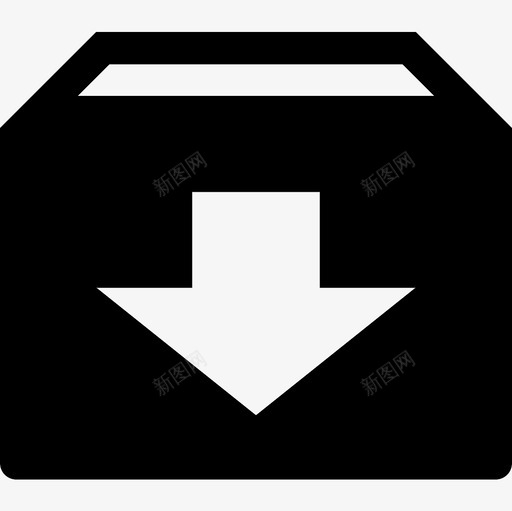 收件箱存档邮箱图标svg_新图网 https://ixintu.com 存档 待办事项 收件箱 邮件 邮箱
