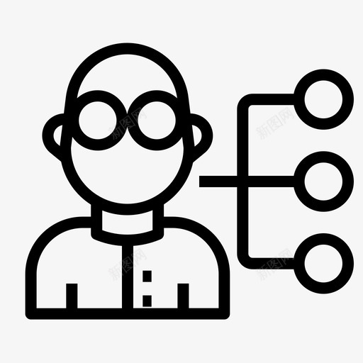 业务流程业务计划男图标svg_新图网 https://ixintu.com 业务流程 业务计划 用户 用户流 男 配置文件