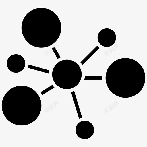 网络共享网络连接网络拓扑图标svg_新图网 https://ixintu.com 社交共享 网络 网络共享 网络拓扑 网络连接 虚拟现实字形图标