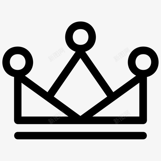 皇冠国王陛下图标svg_新图网 https://ixintu.com 公主 国王 王后 皇冠 陛下