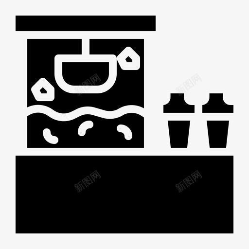 爆米花店电影院小吃图标svg_新图网 https://ixintu.com 小吃 爆米花店 电影院