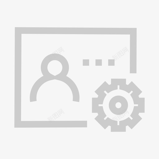 子账号管理svg_新图网 https://ixintu.com 子账号管理