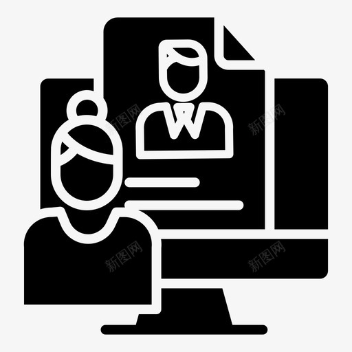 查看配置文件业务管理图标svg_新图网 https://ixintu.com 业务管理 查看配置文件