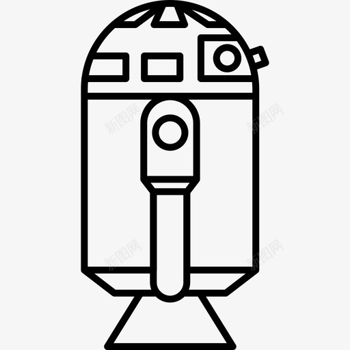 R2D2电影最佳影片图标svg_新图网 https://ixintu.com R2D2 最佳影片 电影