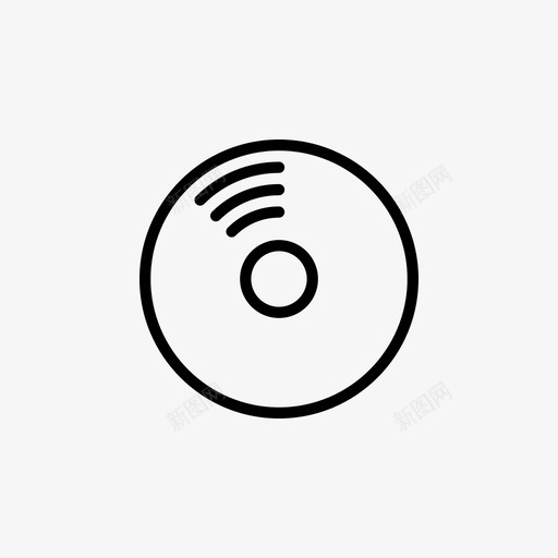 cd安装电影图标svg_新图网 https://ixintu.com cd 多媒体 安装 电影