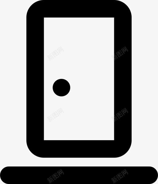 门门口入口图标svg_新图网 https://ixintu.com 入口 出口 大门 环游世界 门 门口