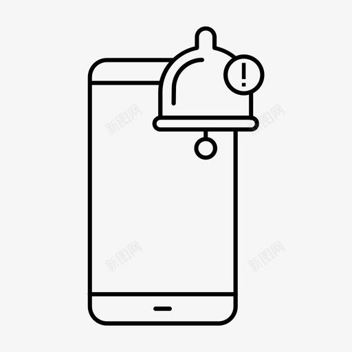 提醒警报通告图标svg_新图网 https://ixintu.com 提醒 警报 通告 通知